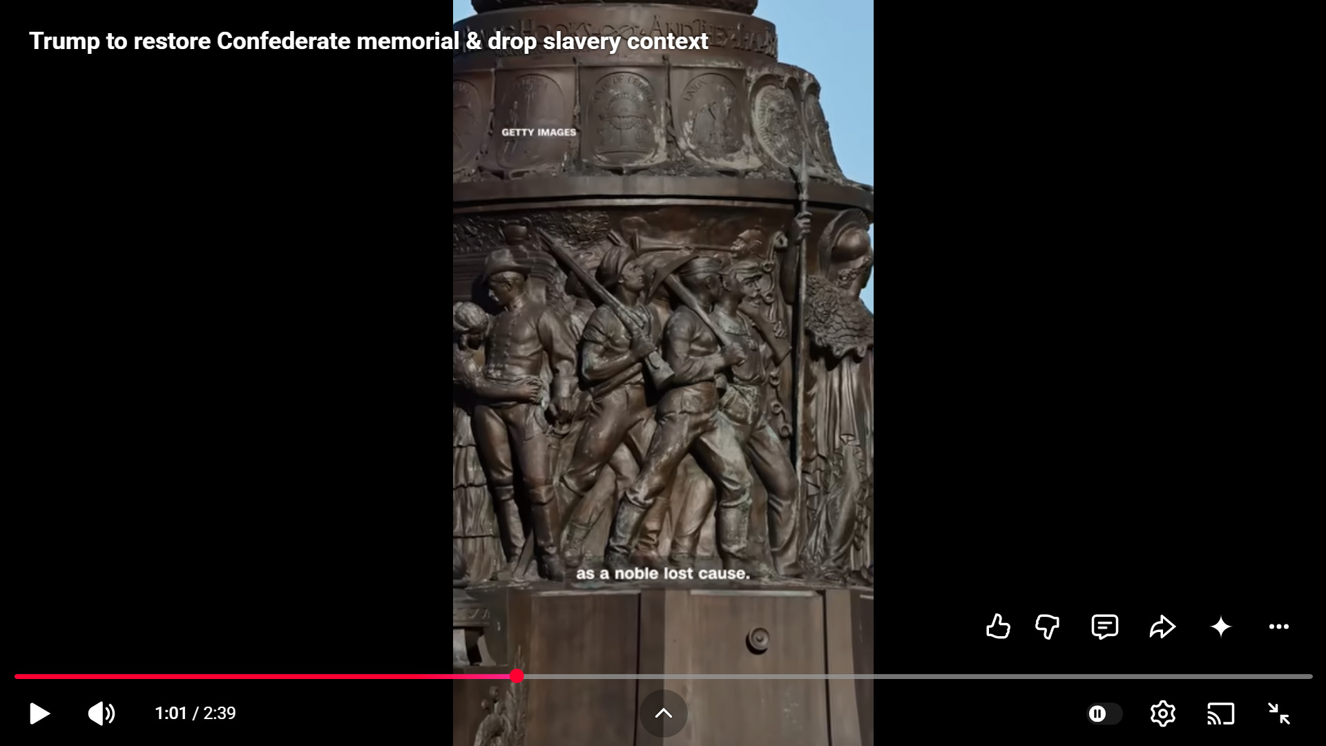 TRUMP WHITEWASHING HISTORY AGAIN